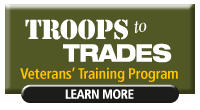 Troops To Trades Veteran Training Program